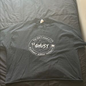 Jerzees Dark Gray Graphic Tee #boxy #grunge#graphic